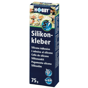 Silikon Kleber 75g schwarz